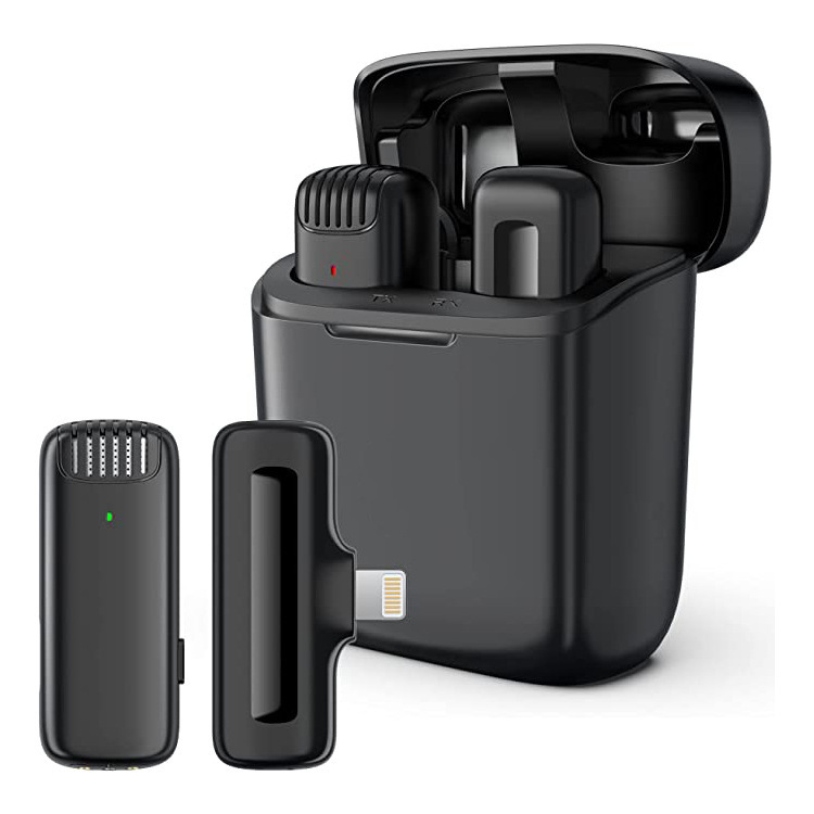 Micrô cài áo không dây J13 cổng iphone