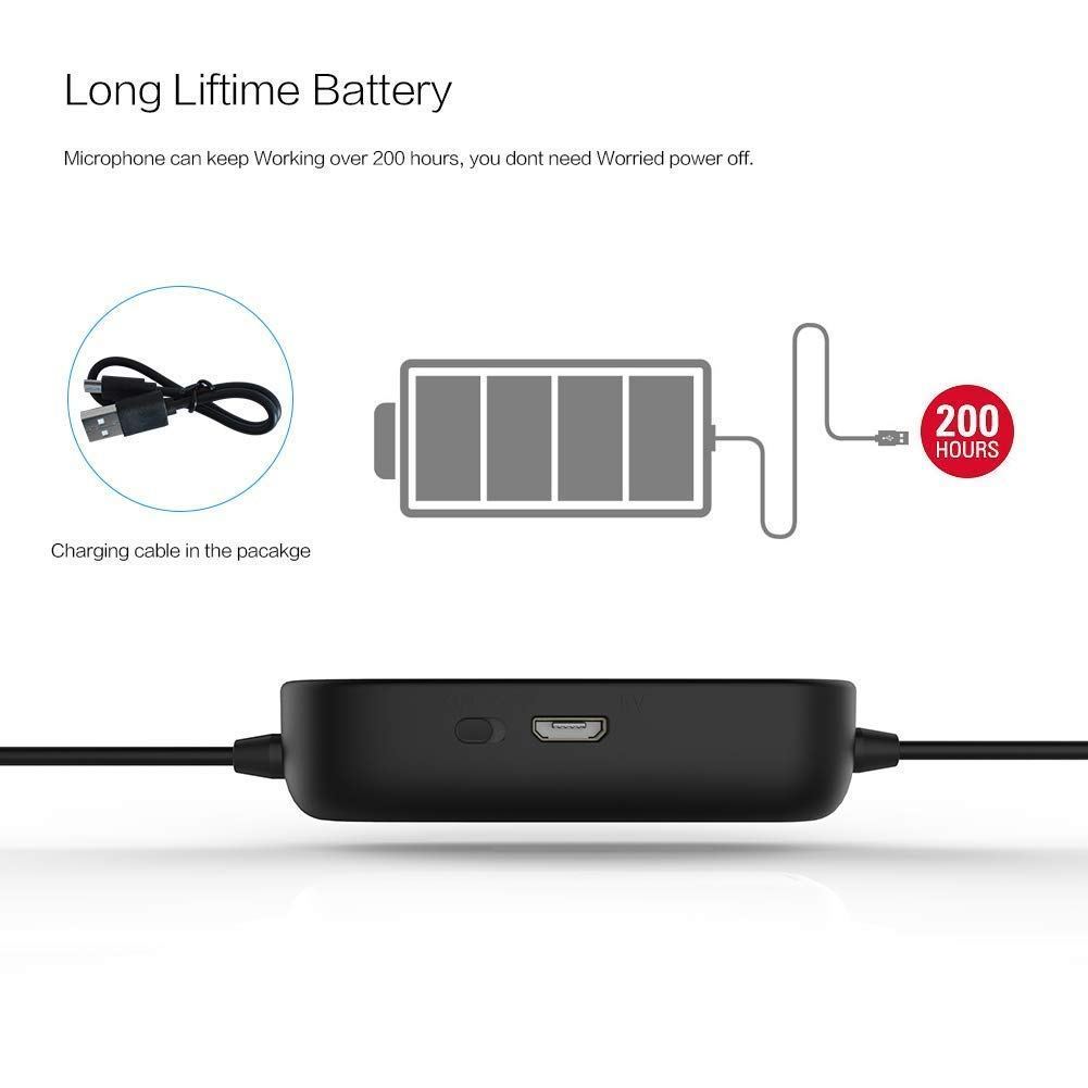 Micro thu âm cài áo  Lavalier Microphone Cravate L1 chính hãng