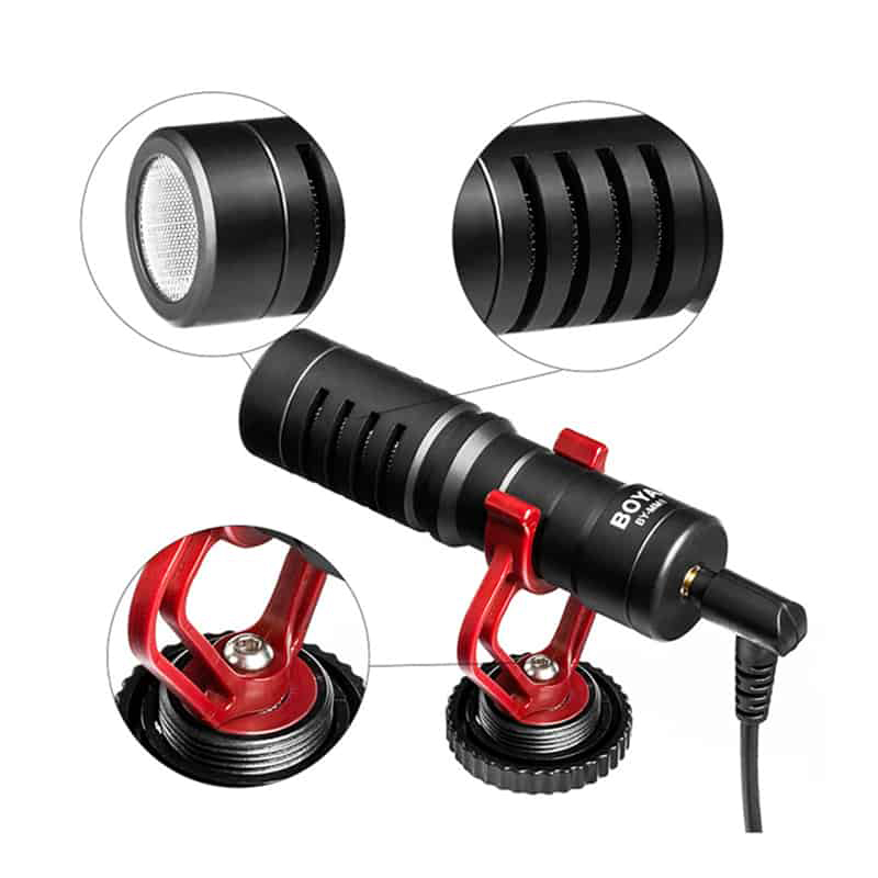 Micro thu âm gài áo Boya By MM1 cao cấp chính hãng