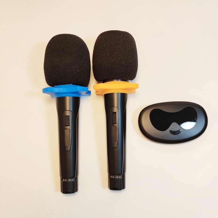 Bộ 2 micro karaoke không dây Professional Wireless - MU 108