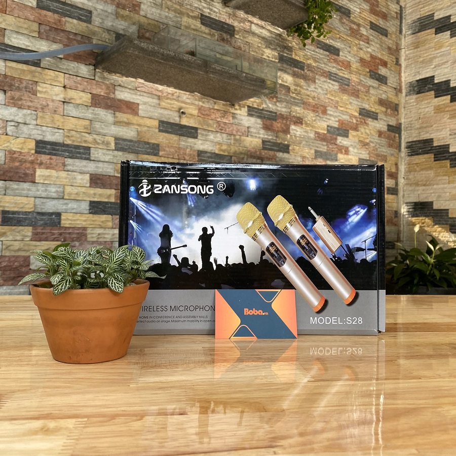 Micro không dây cao cấp ZANSONG S28 chính hãng
