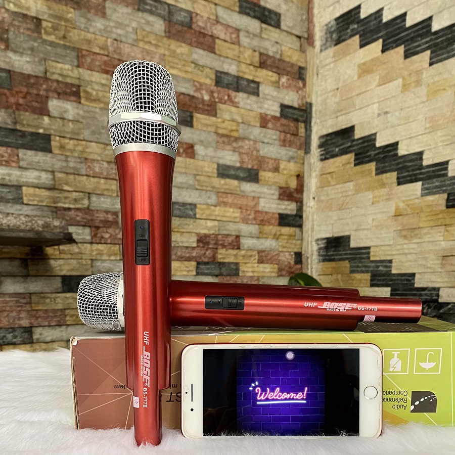 Micro hát không dây BS-777 giá rẻ