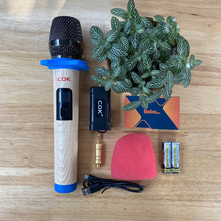 Mic karaoke đa năng COK W-528