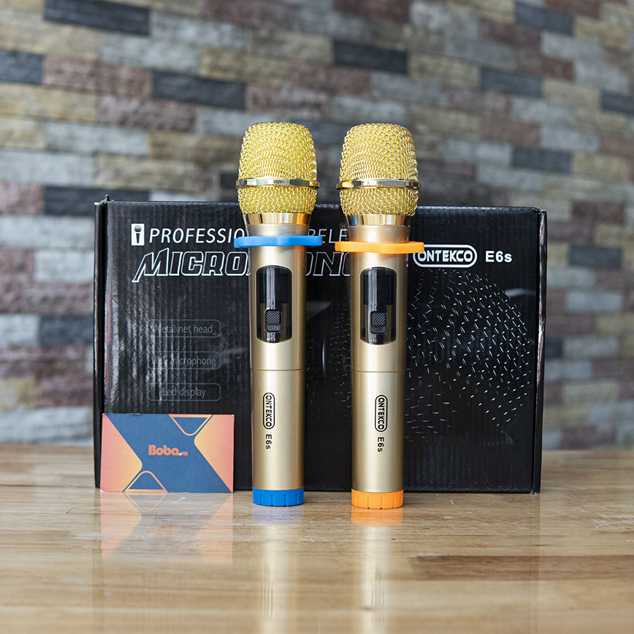 Mic thu âm không dây E6S Ontekco