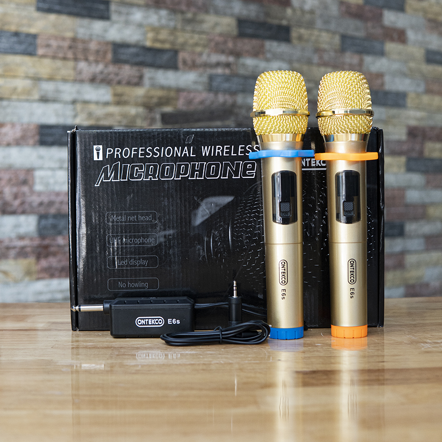 Mic thu âm không dây E6S Ontekco
