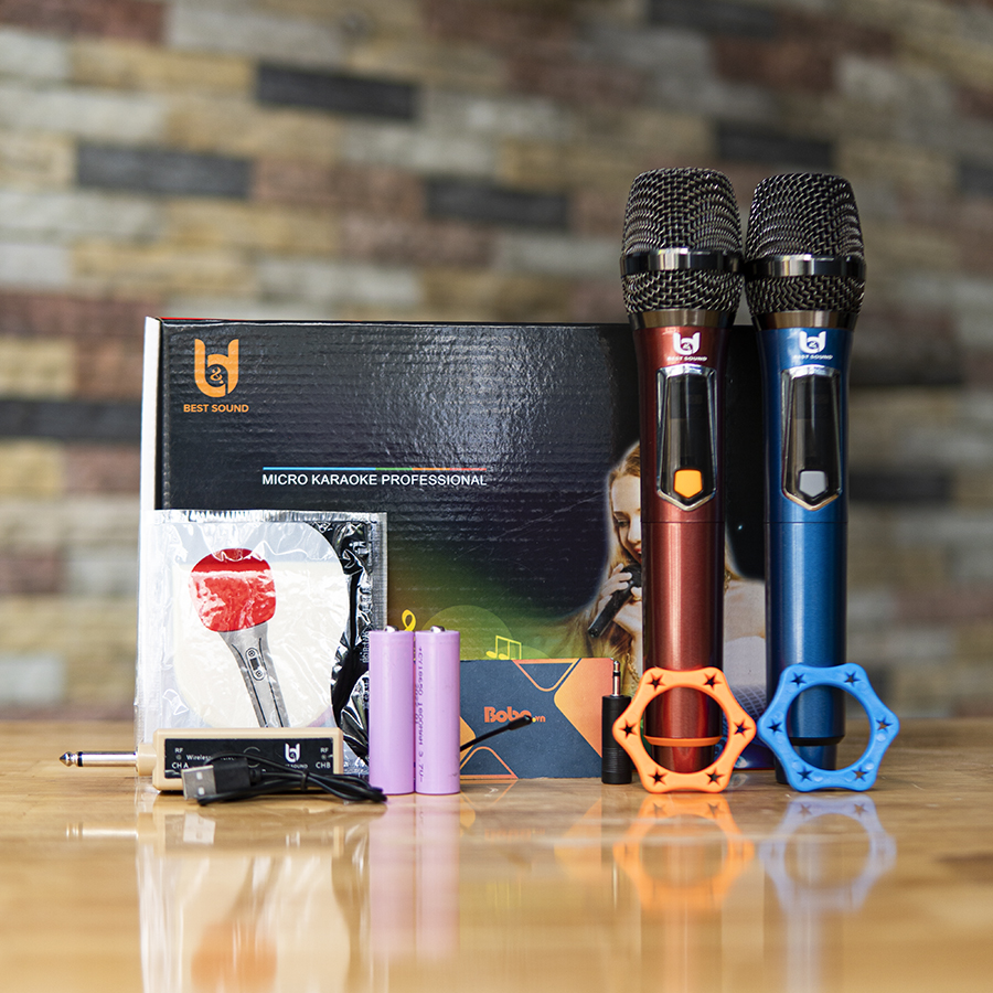 Mic karaoke không dây V-W108 Best Sound