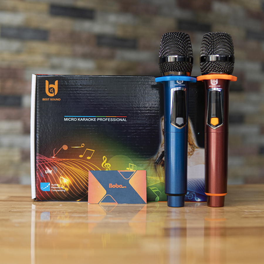 Mic karaoke không dây V-W108 Best Sound