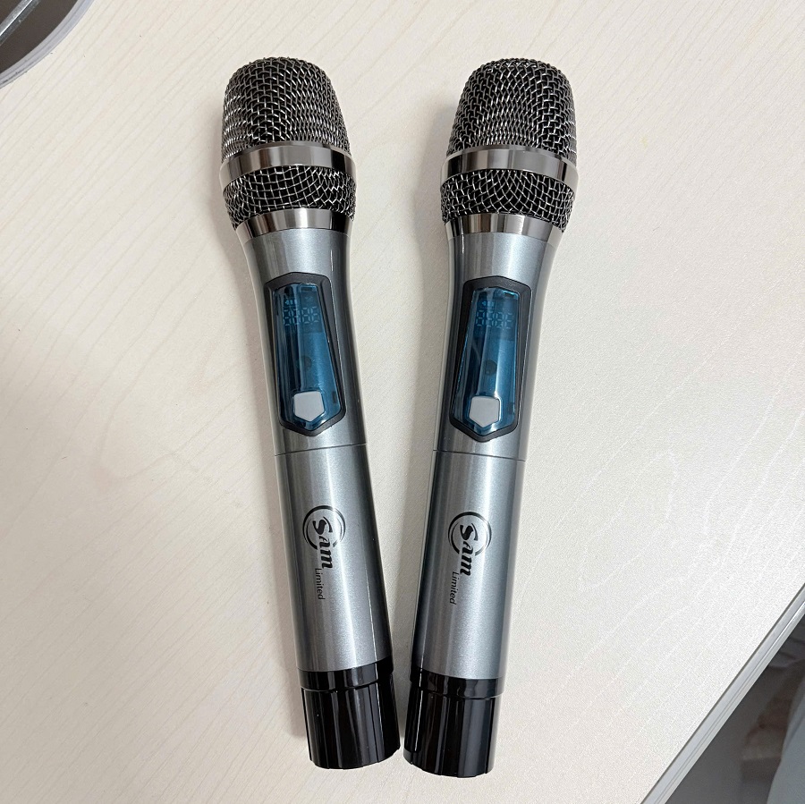 Micro Karaoke Không Dây SAM Limited – Thiết Kế Kim Loại Sang Trọng Âm Thanh Rõ Ràng