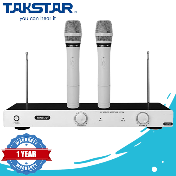 Micro karaoke không dây Takstar TS 6720 (White)