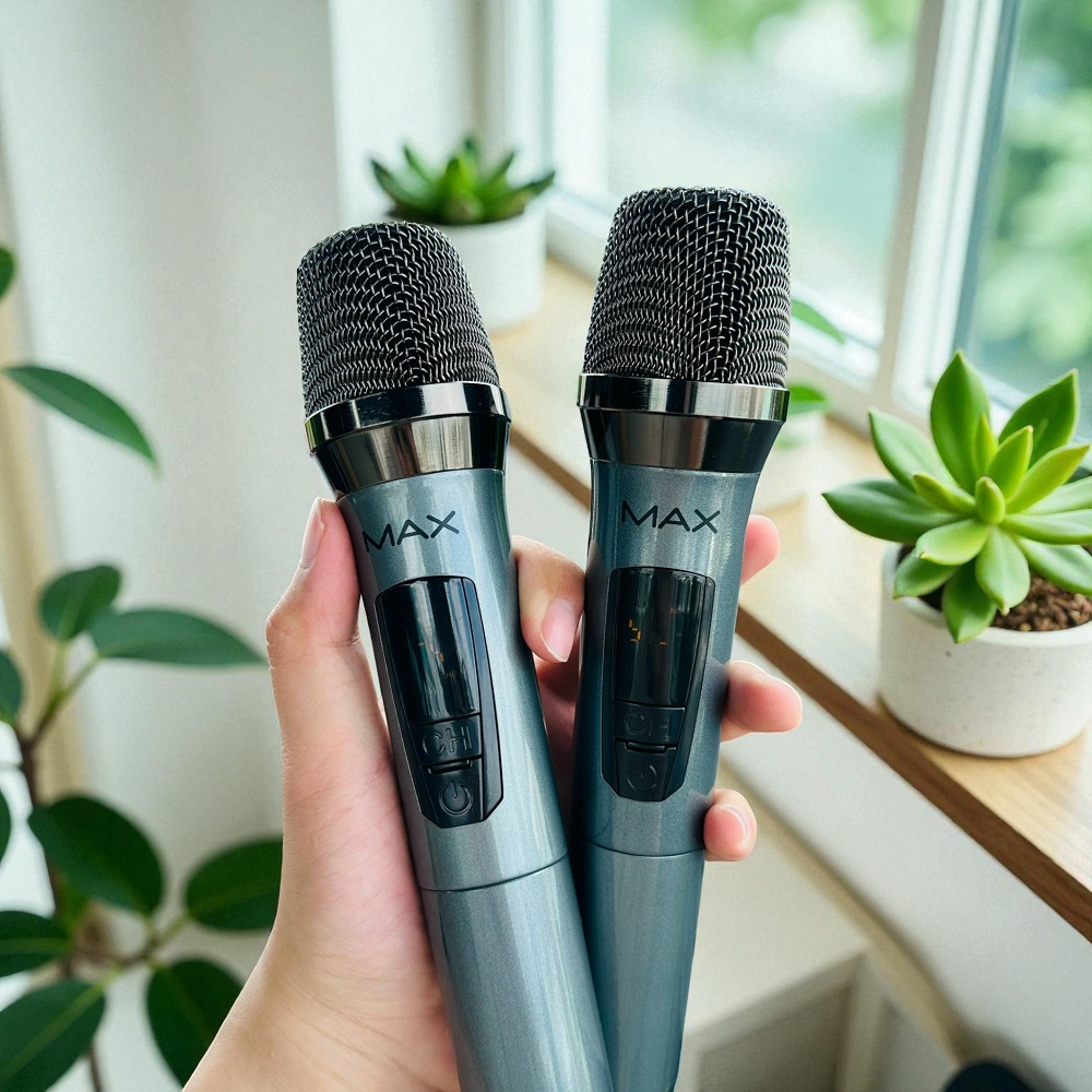 Micro Không Dây Max39 – Chống Hú Tối Ưu Bắt Tiếng Nhạy Âm Thanh Chuyên Nghiệp