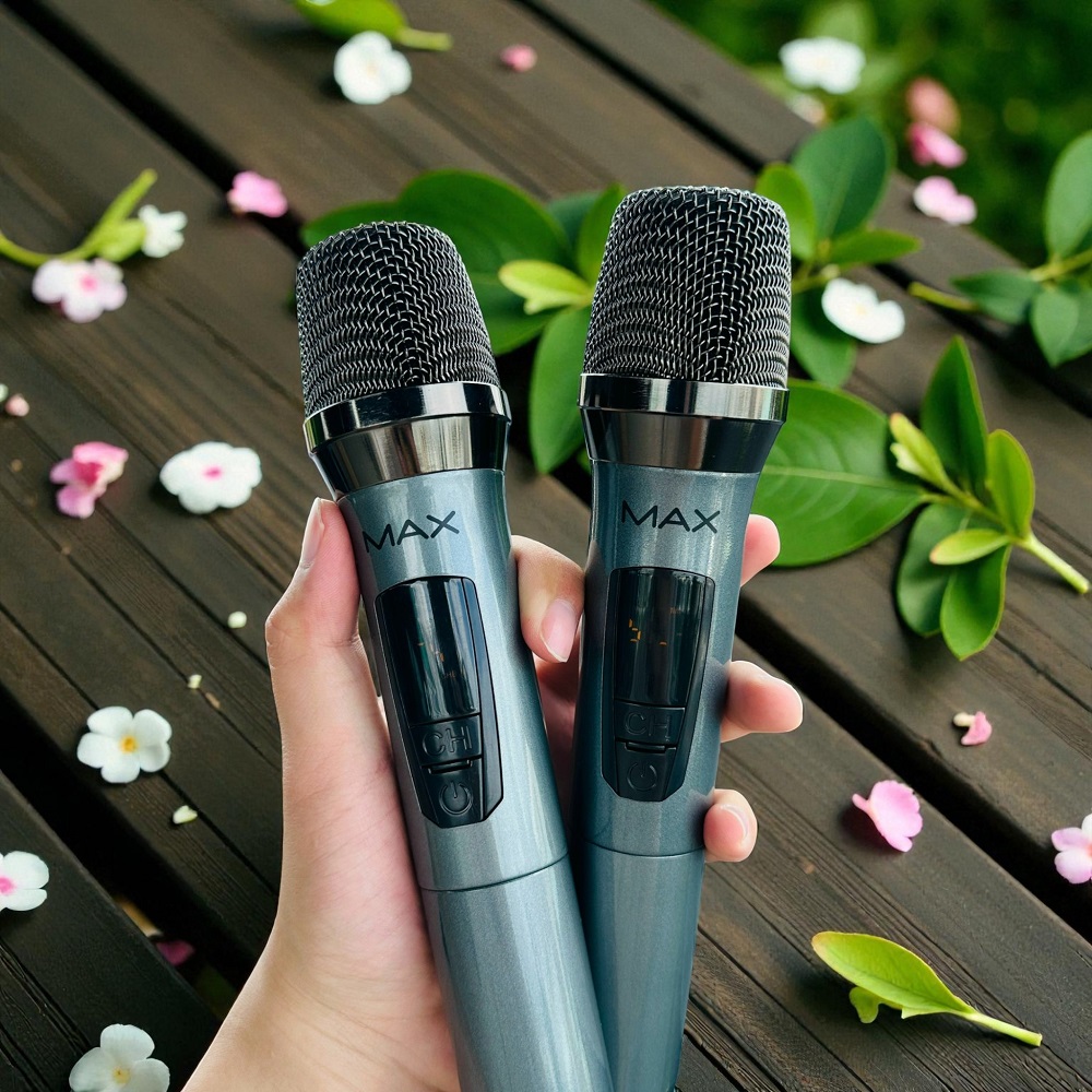Micro Không Dây Max39 – Chống Hú Tối Ưu Bắt Tiếng Nhạy Âm Thanh Chuyên Nghiệp