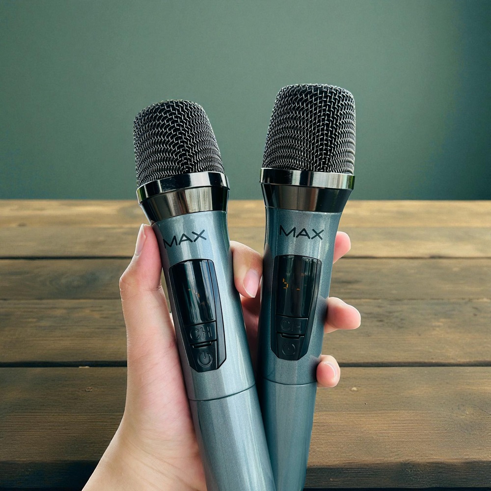 Micro Không Dây Max39 – Chống Hú Tối Ưu Bắt Tiếng Nhạy Âm Thanh Chuyên Nghiệp