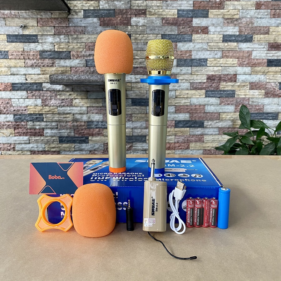 Micro Không Dây Shuae SM-2.2 phiên bản mới 2021