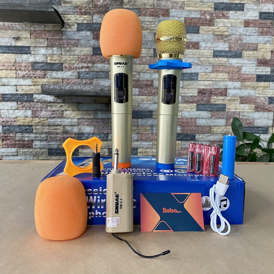 Micro Không Dây Shuae SM-2.2 phiên bản mới 2021
