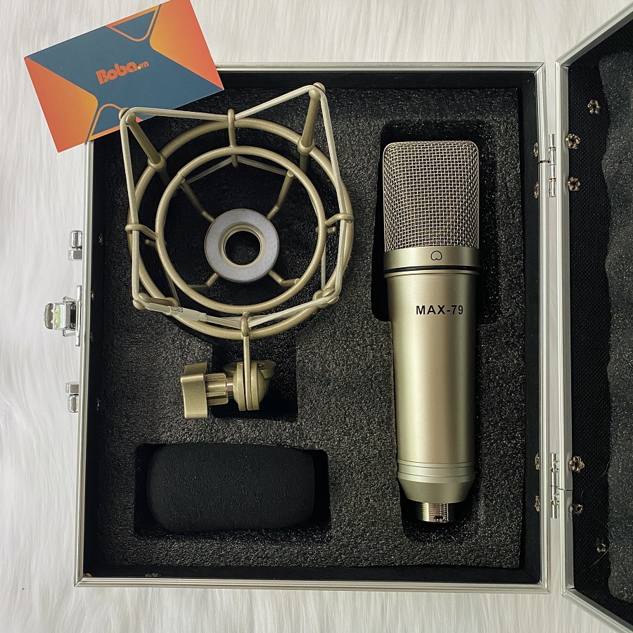 Mic thu âm chuyên nghiệp MAX-79 cao cấp - Hàng chính hãng