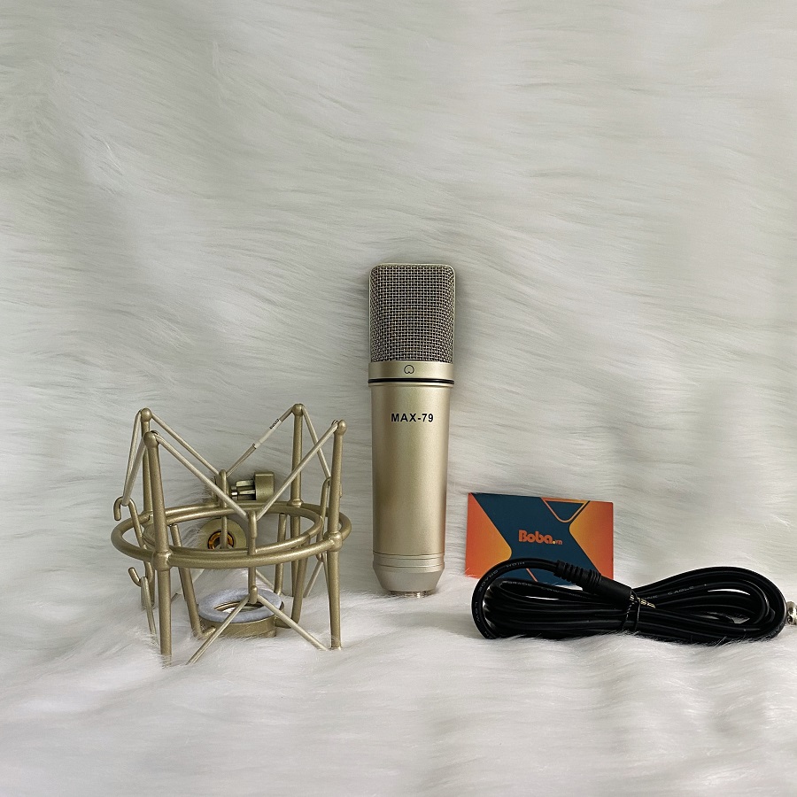 Mic thu âm chuyên nghiệp MAX-79 cao cấp - Hàng chính hãng