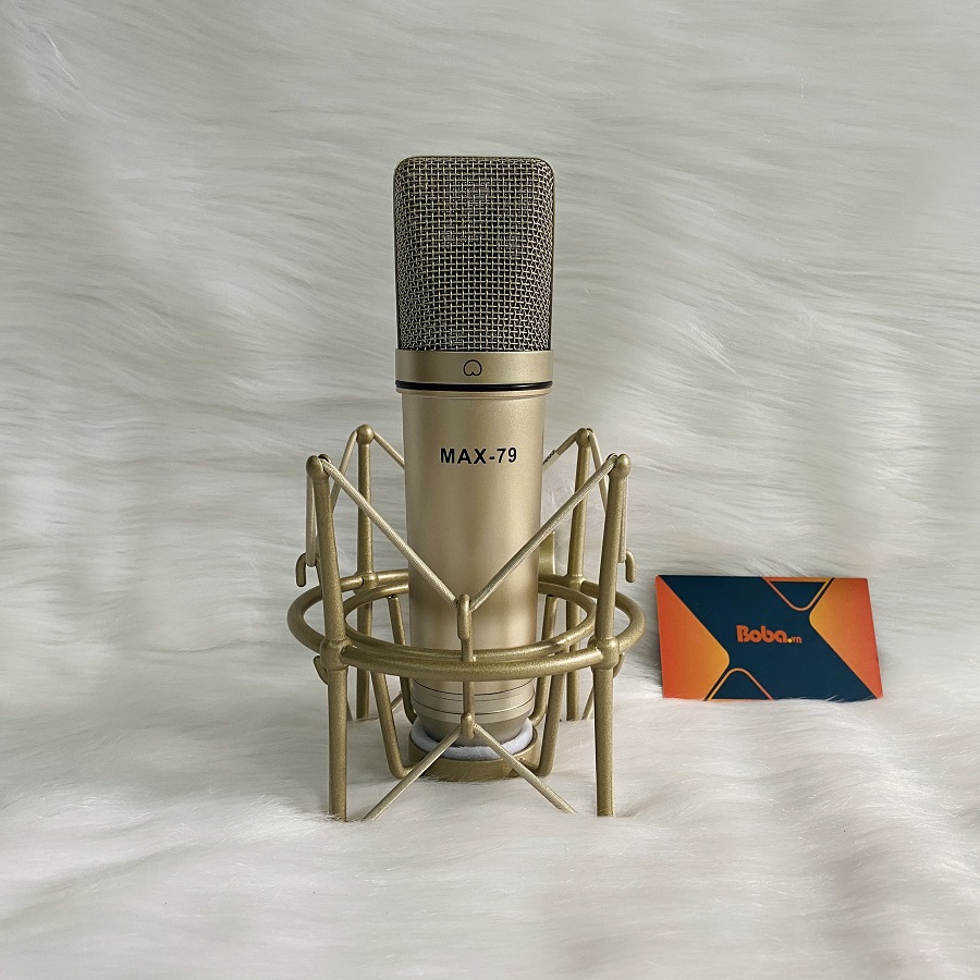 Mic thu âm chuyên nghiệp MAX-79 cao cấp - Hàng chính hãng