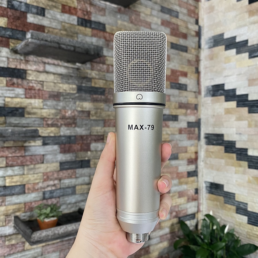 Mic thu âm chuyên nghiệp MAX-79 cao cấp - Hàng chính hãng