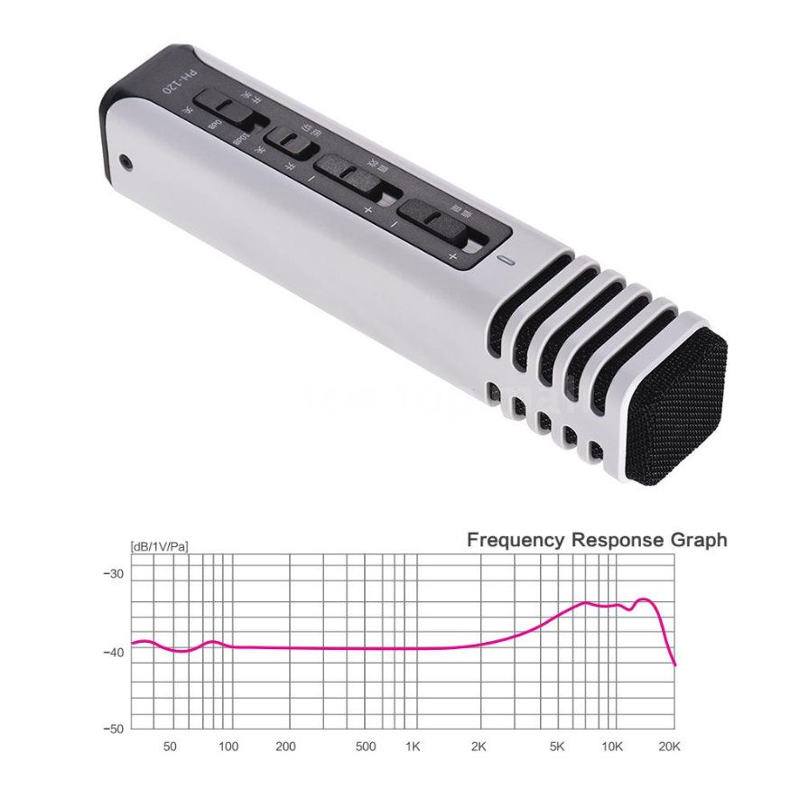 Mic livestream không cần Soundcard Tasktar PH120 chính hãng - Bảo hành 12 Tháng