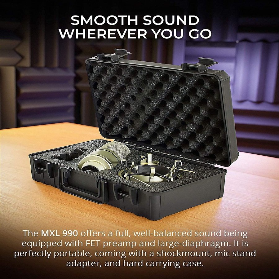 micro thu âm cao cấp MXL 990