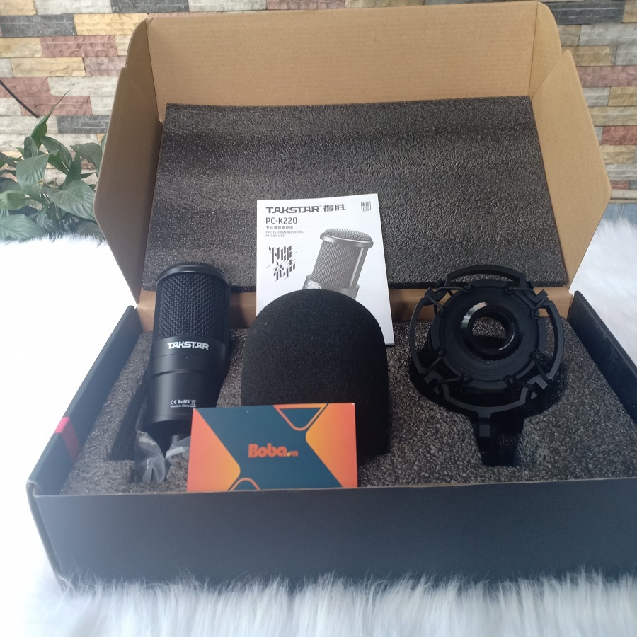 Micro thu âm chuyên nghiệp Takstar PC-K220