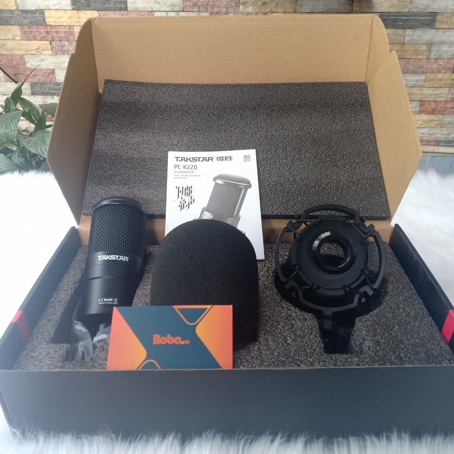 Micro thu âm chuyên nghiệp Takstar PC-K220