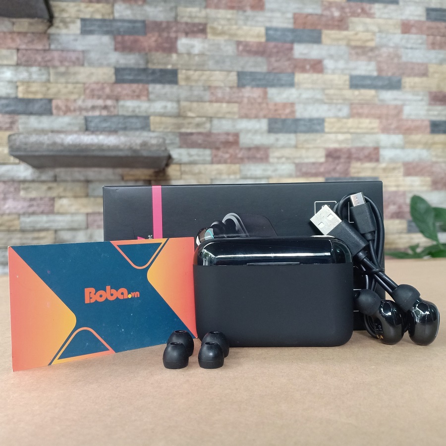 Bộ tai nghe Bluetooth không dây TWS HBQ Q32 - Chống nước IPX5 nghe 60 giờ