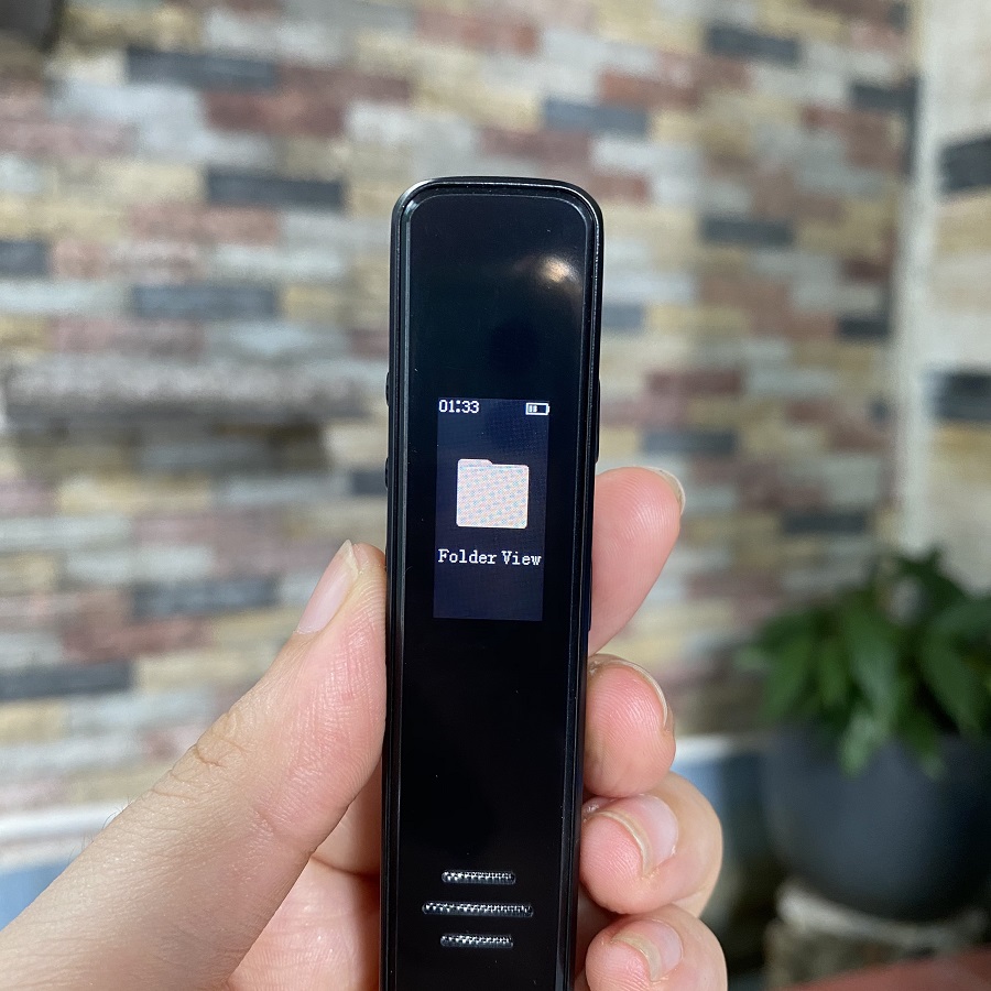 Máy ghi âm A252 mặt kính bộ nhớ trong 8GB có chế độ chờ lên đến 15 ngày - Mẫu HOT 2020