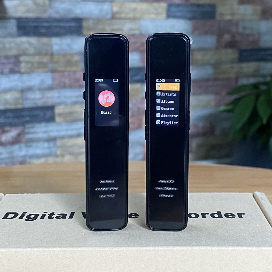 Máy ghi âm A252 mặt kính bộ nhớ trong 8GB có chế độ chờ lên đến 15 ngày - Mẫu HOT 2020