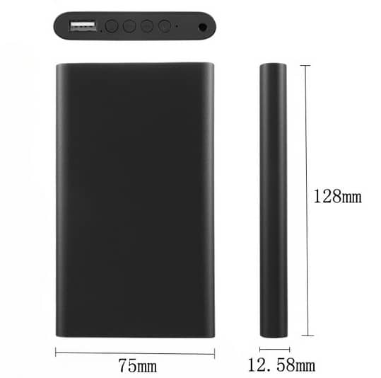 Pin sạc dự phòng ghi âm GH503 - 16GB bộ nhớ trong