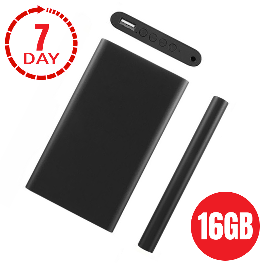 Pin sạc dự phòng ghi âm GH503 - 16GB bộ nhớ trong