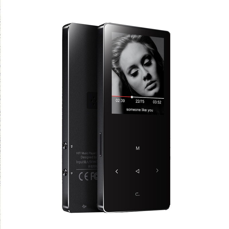 Máy Nghe Nhạc D02 nhớ trong 16G nhạc Mp3 Mp4 lossless màu đen