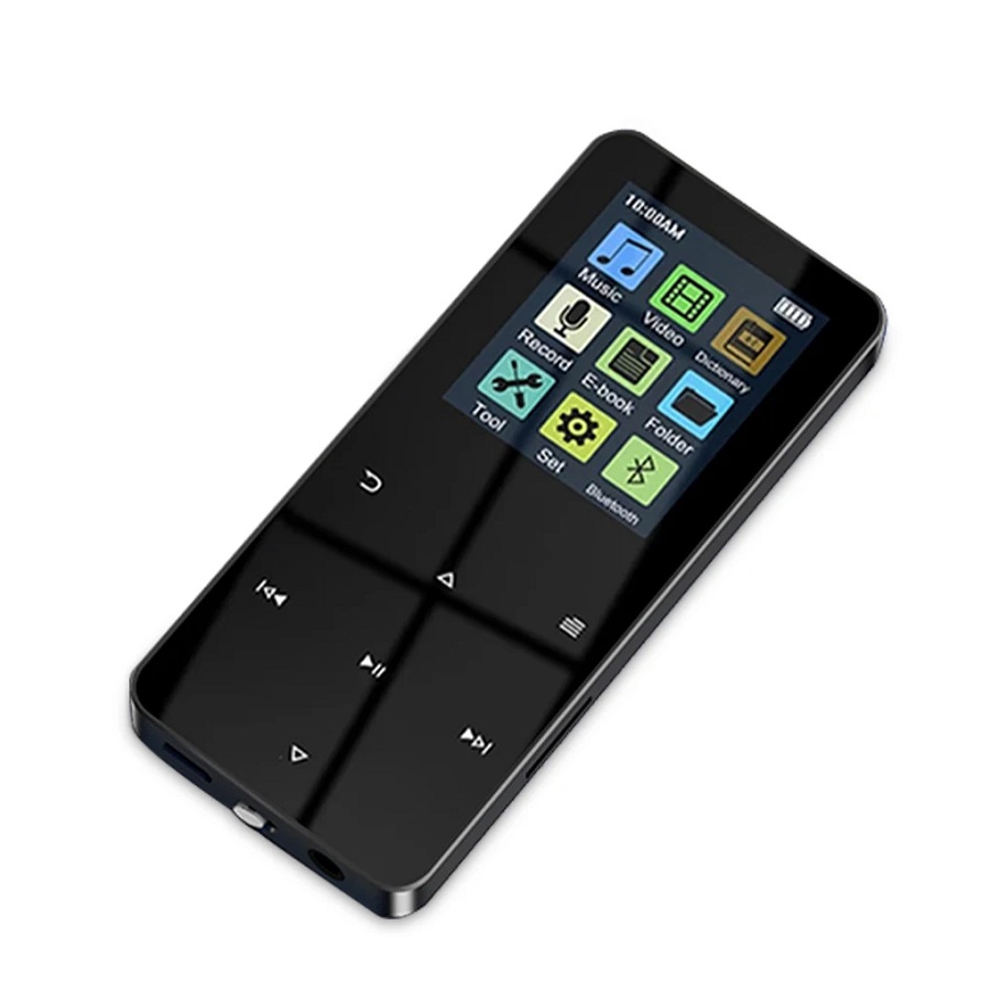 Máy Nghe Nhạc D02 nhớ trong 16G nhạc Mp3 Mp4 lossless màu đen