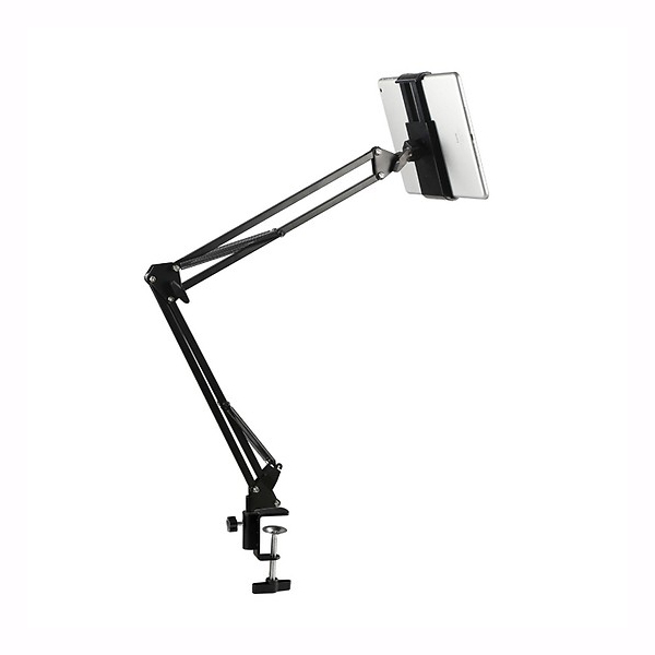 Chân kẹp bàn gắn ipad hoặc điện thoại Livestream N46