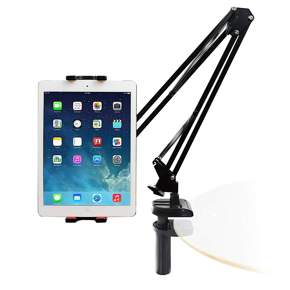 Chân kẹp bàn gắn ipad hoặc điện thoại Livestream N46