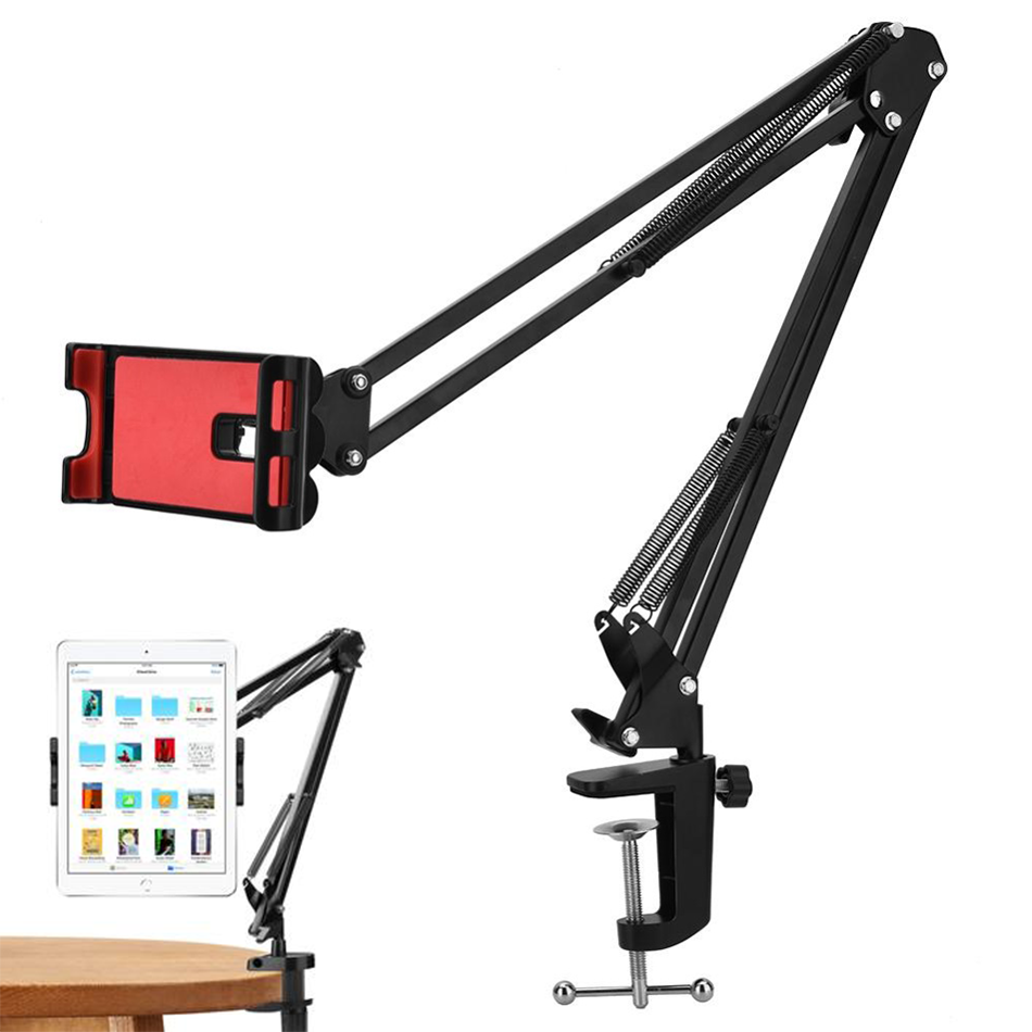 Chân kẹp bàn gắn ipad hoặc điện thoại Livestream N46