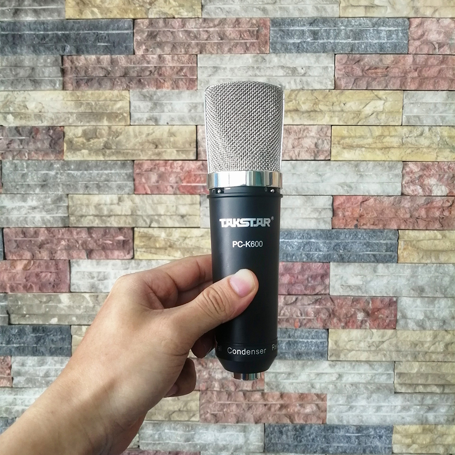 Bộ mic thu âm PC-K600 và Mixer M5 Plus