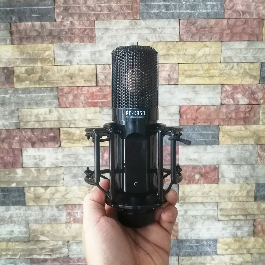 Bộ mic thu âm PC-K850 và Mixer M5 Plus