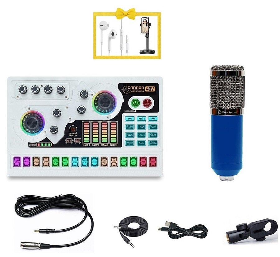 Bộ thu âm chuyên nghiệp Bm900 với Soundcard X5