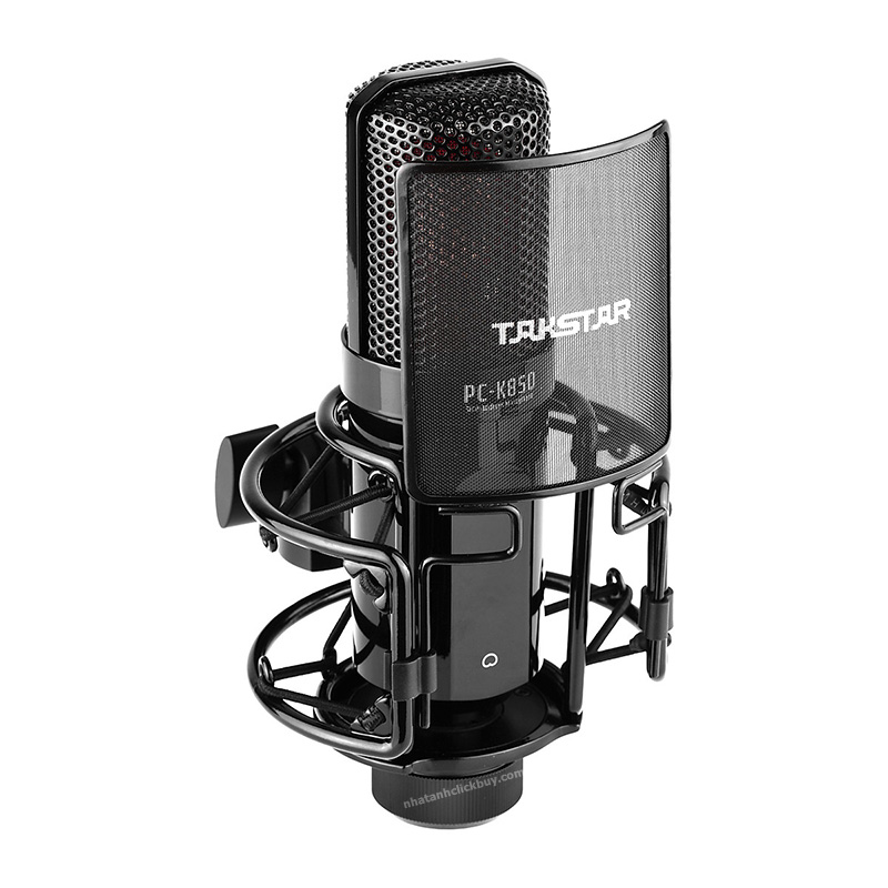 Combo thu âm hát karaoke mic Takstar PC K850 với Mixer M11 pro chuyên nghiệp