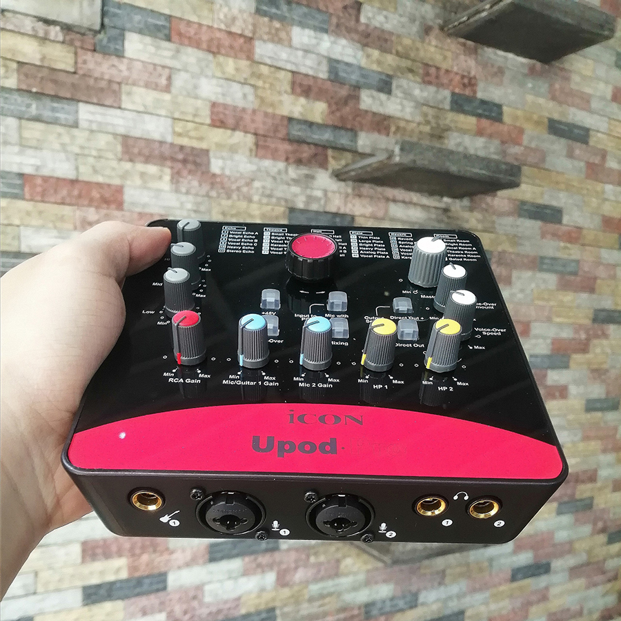 Bộ mic thu âm Tasktar Tak55 và Soundcard Icon Upod Pro