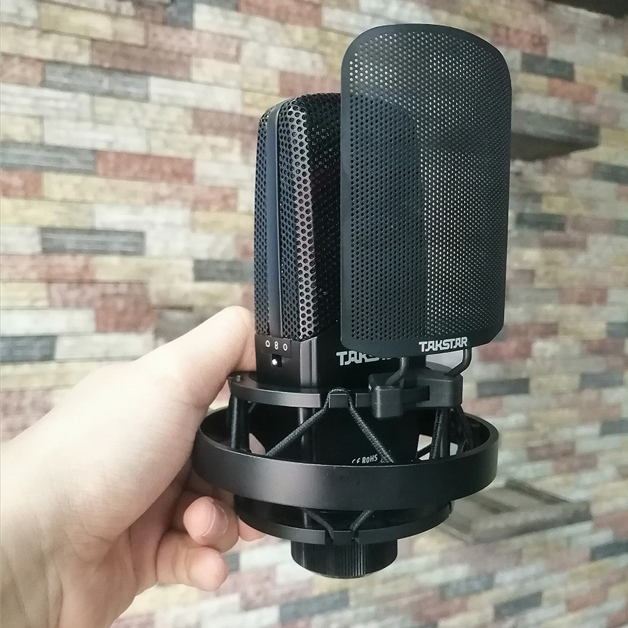 Bộ mic thu âm Tasktar Tak55 và Soundcard Icon Upod Pro