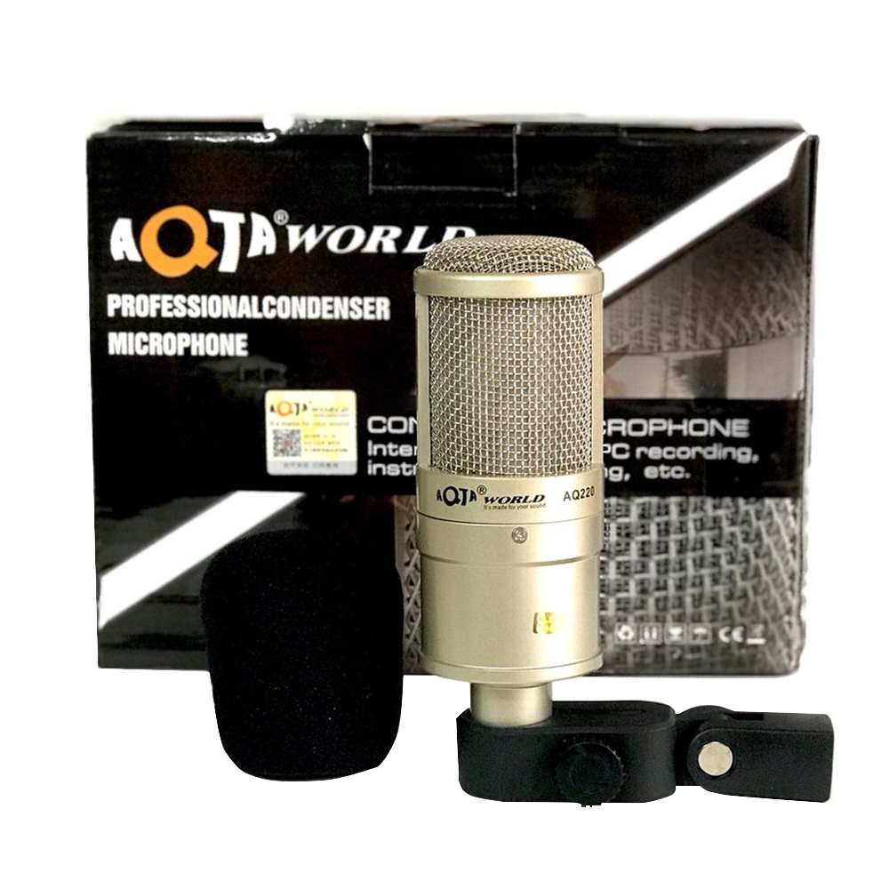 Micro thu âm AQTA 220 - 5V Condenser
