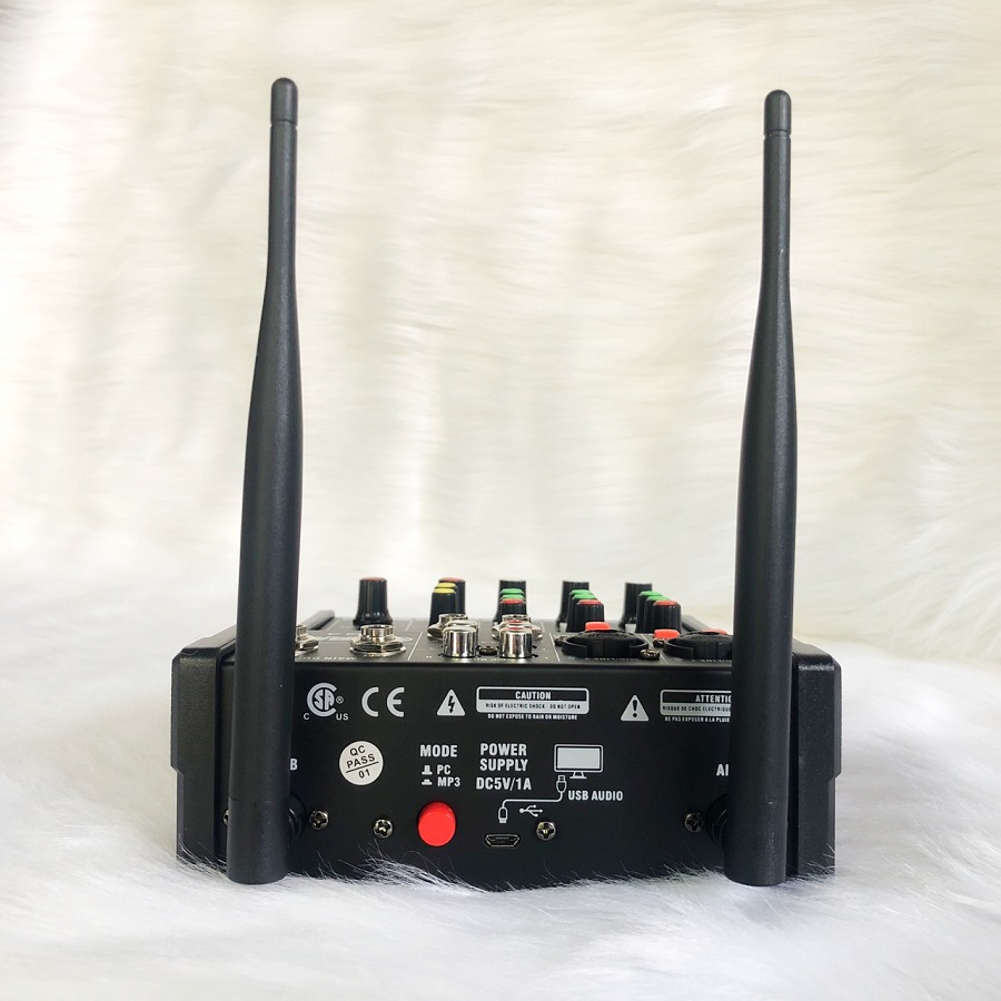 Bộ soundcard và micro Mixer G4 chính hãng