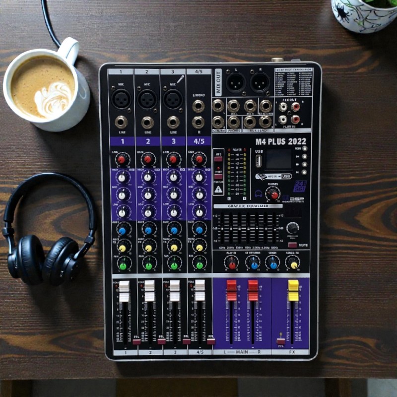 Mixer M4 plus với 99 hiệu ứng hay