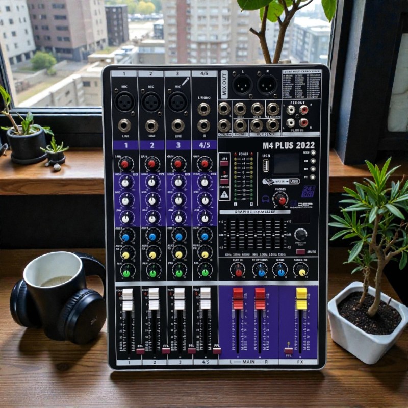 Mixer M4 plus với 99 hiệu ứng hay