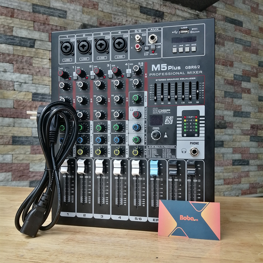 Mixer Yamaha M5 Plus chính hãng