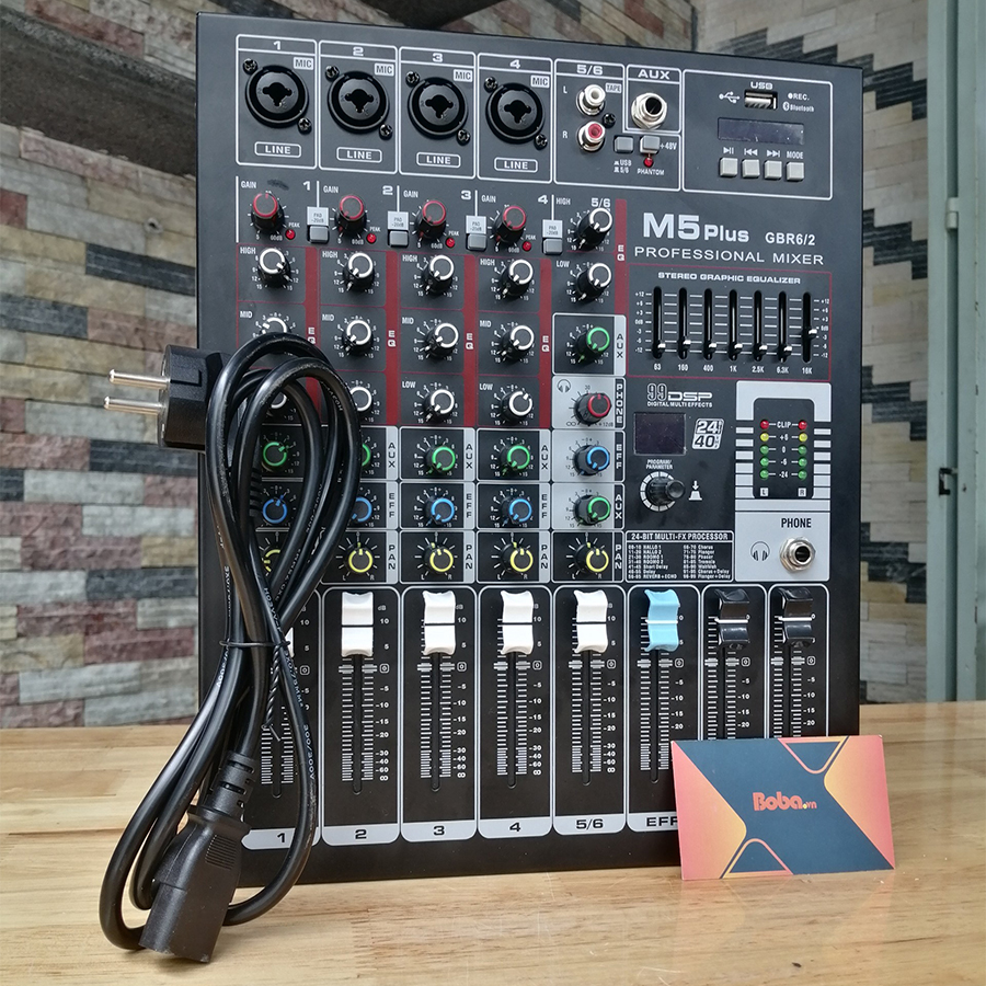 Mixer Yamaha M5 Plus chính hãng