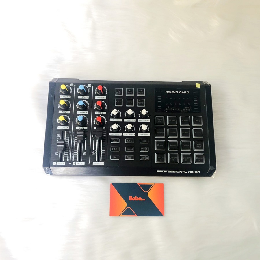 sound card thu âm Sound card K20 mẫu mới 2022