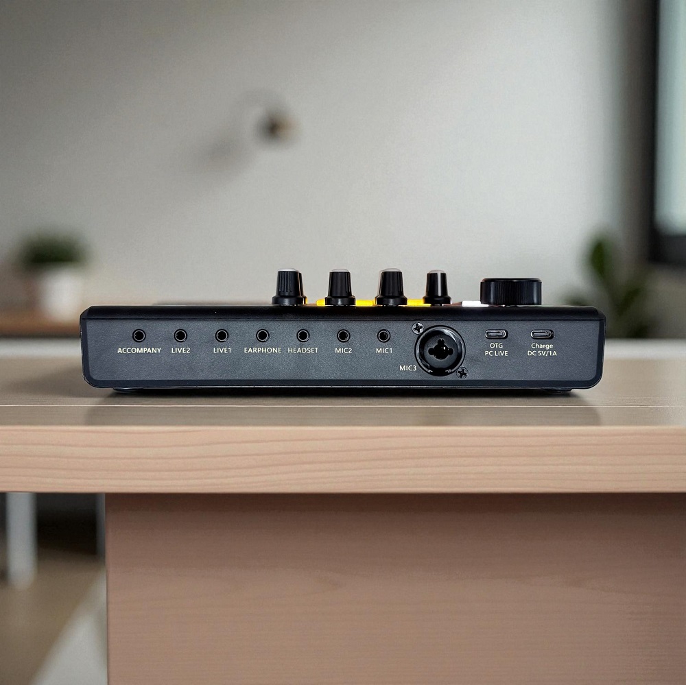 Sound Card Thu Âm K800 – Giải Pháp Thu Âm Chuyên Nghiệp Cho Livestream & Studio Tại Nhà